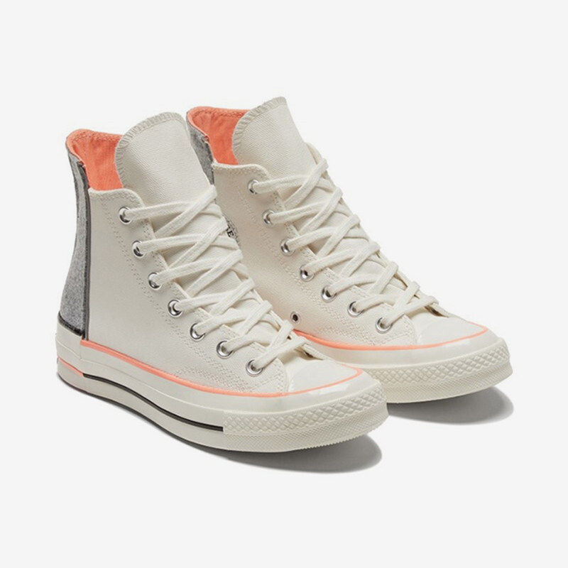 Converse/匡威正品新款女子拼接撞色运动休闲系带高帮板鞋569434C,淘宝优惠券,粉丝福利购,淘宝优惠卷