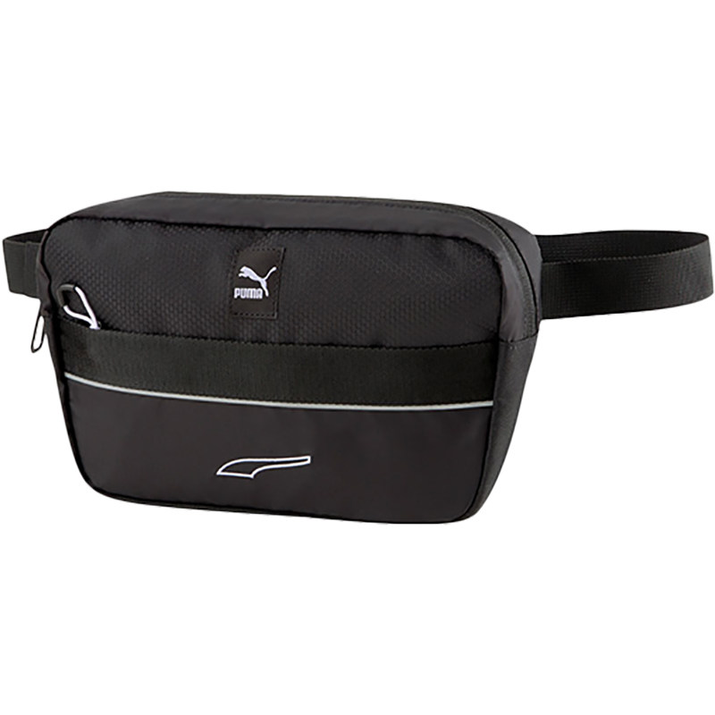 Puma/彪马正品新款男女同款反光简约运动休闲腰包078468-01,淘宝优惠券,粉丝福利购,淘宝优惠卷