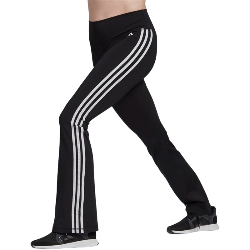 Adidas/阿迪达斯正品TE 3S FLARED女子紧身喇叭运动裤HL0002 - 图3