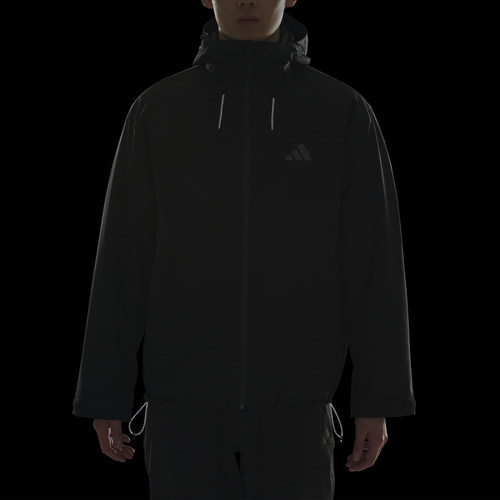 Adidas/阿迪达斯正品Future Tech男士连帽三合一羽绒夹克KQ5501 - 图1
