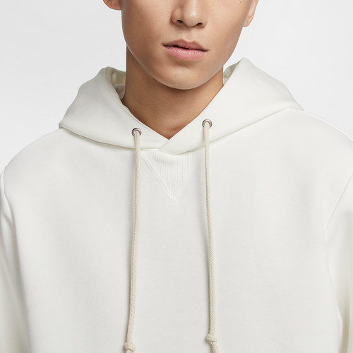 Nike/耐克官方正品Dri-FIT 男士套头篮球连帽针织卫衣FZ0219-133 - 图1