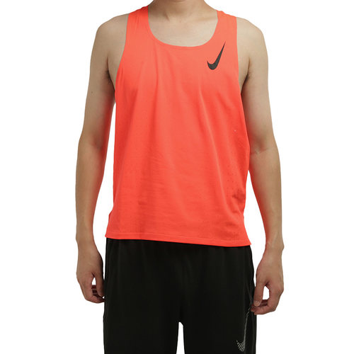 Nike/耐克正品夏季男子透气圆领跑步训练运动无袖背心 CJ7836 - 图3