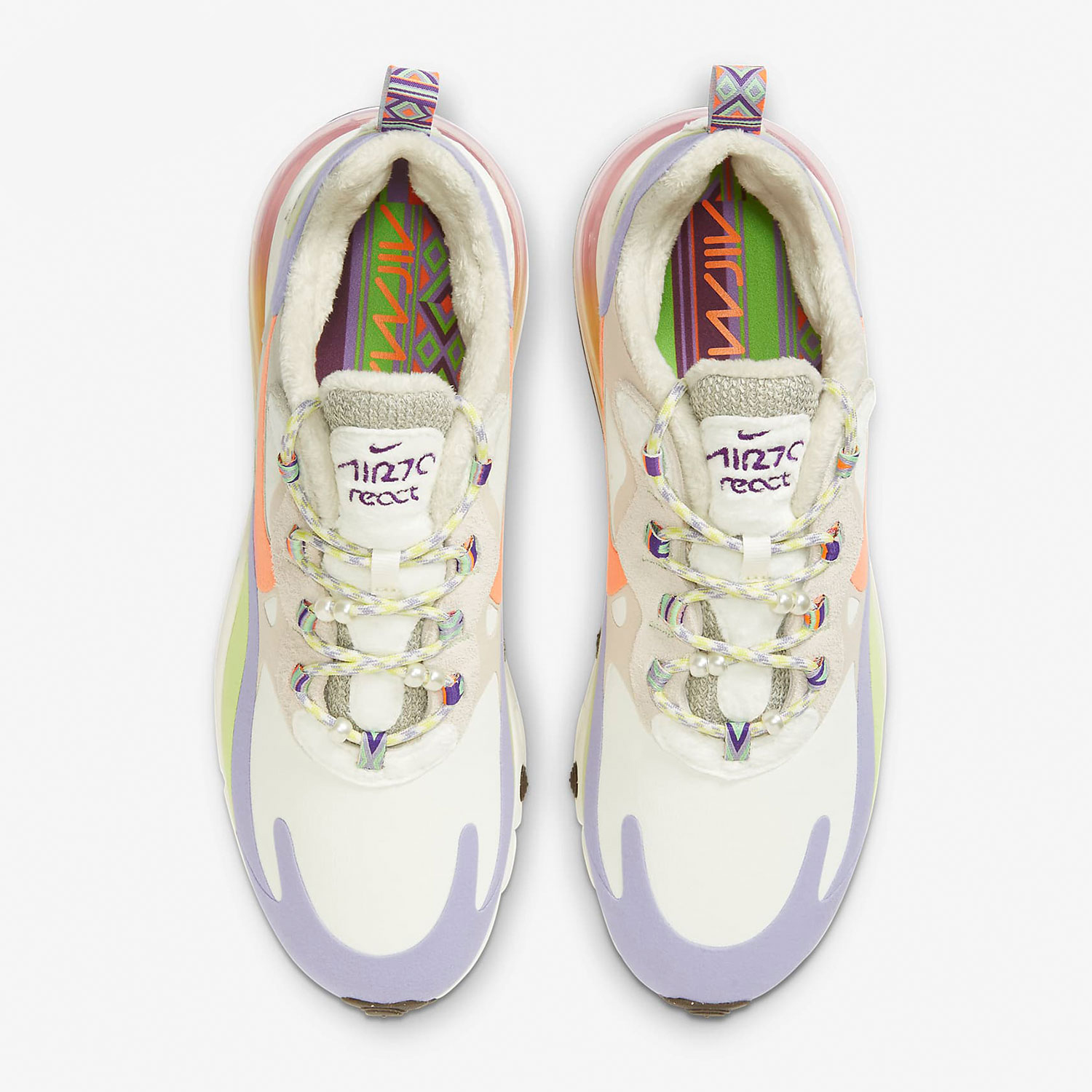 Nike/耐克官方正品AIR MAX 270 REACT 女子缓震气垫运动鞋 DC3276 - 图3