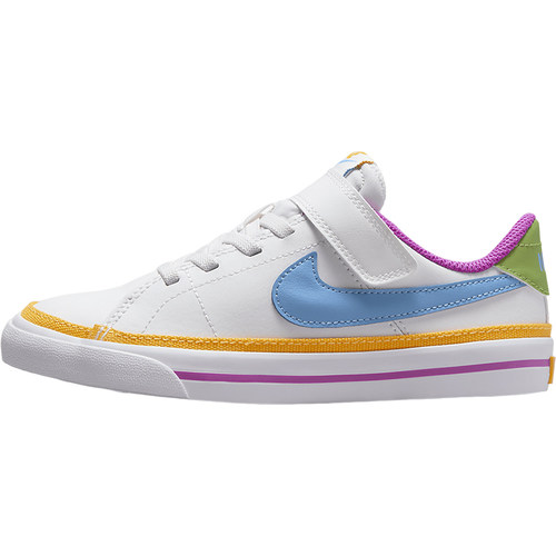 Nike/耐克正品Court Legacy小童运动魔术贴时尚板鞋DA5381-123 - 图3