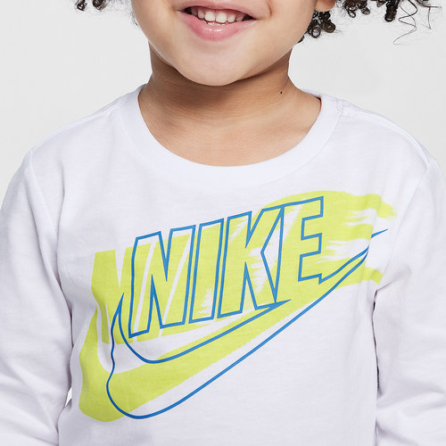 Nike/耐克正品2025新款婴童针织印花耐穿宽松套装IH0963-466 - 图1