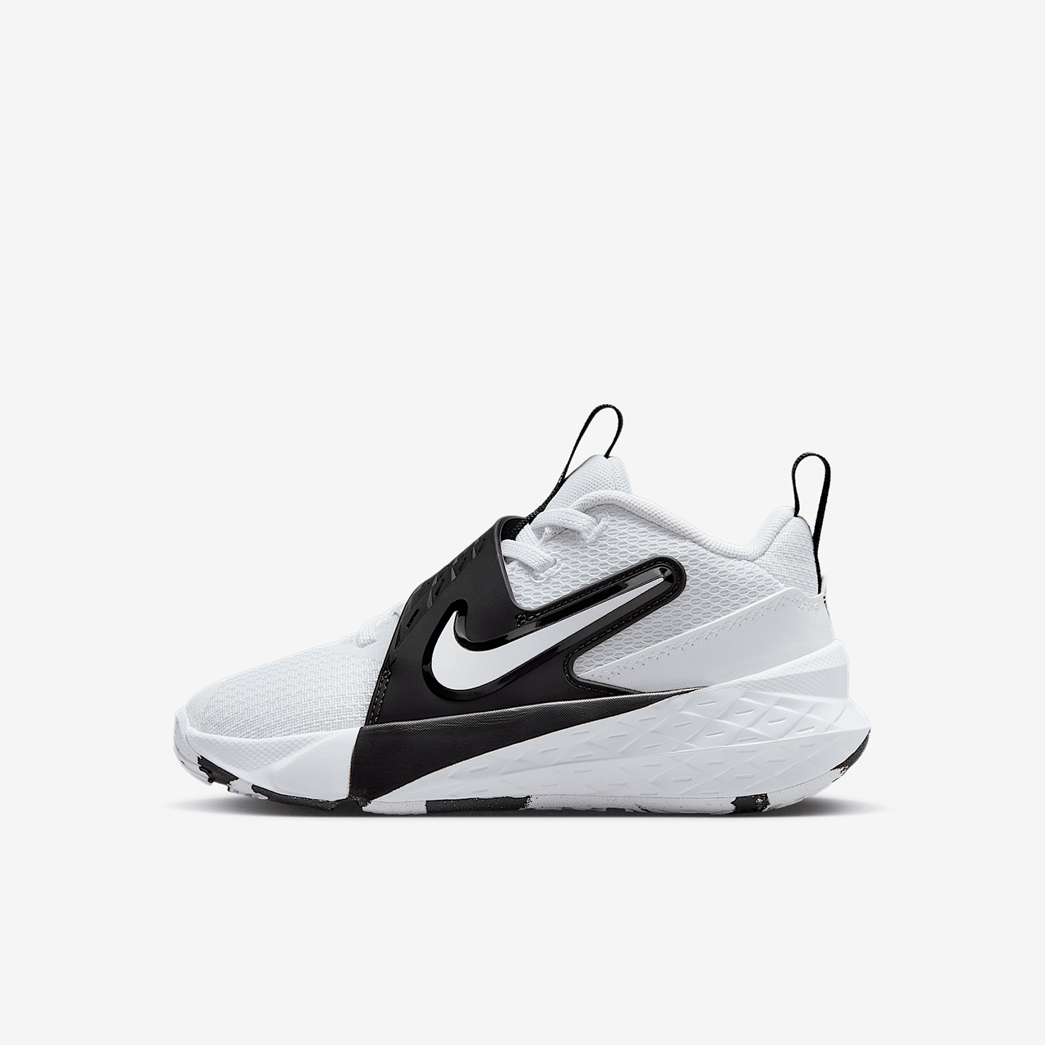 Nike/耐克正品Team Hustle 12小童运动缓震经典篮球鞋HF6280-101 - 图0