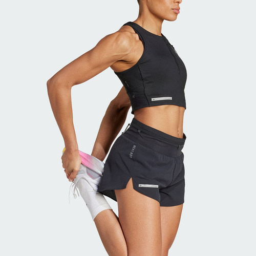 Adidas/阿迪达斯正品ULT CROP HIIT女士健身背心IT3458 - 图0