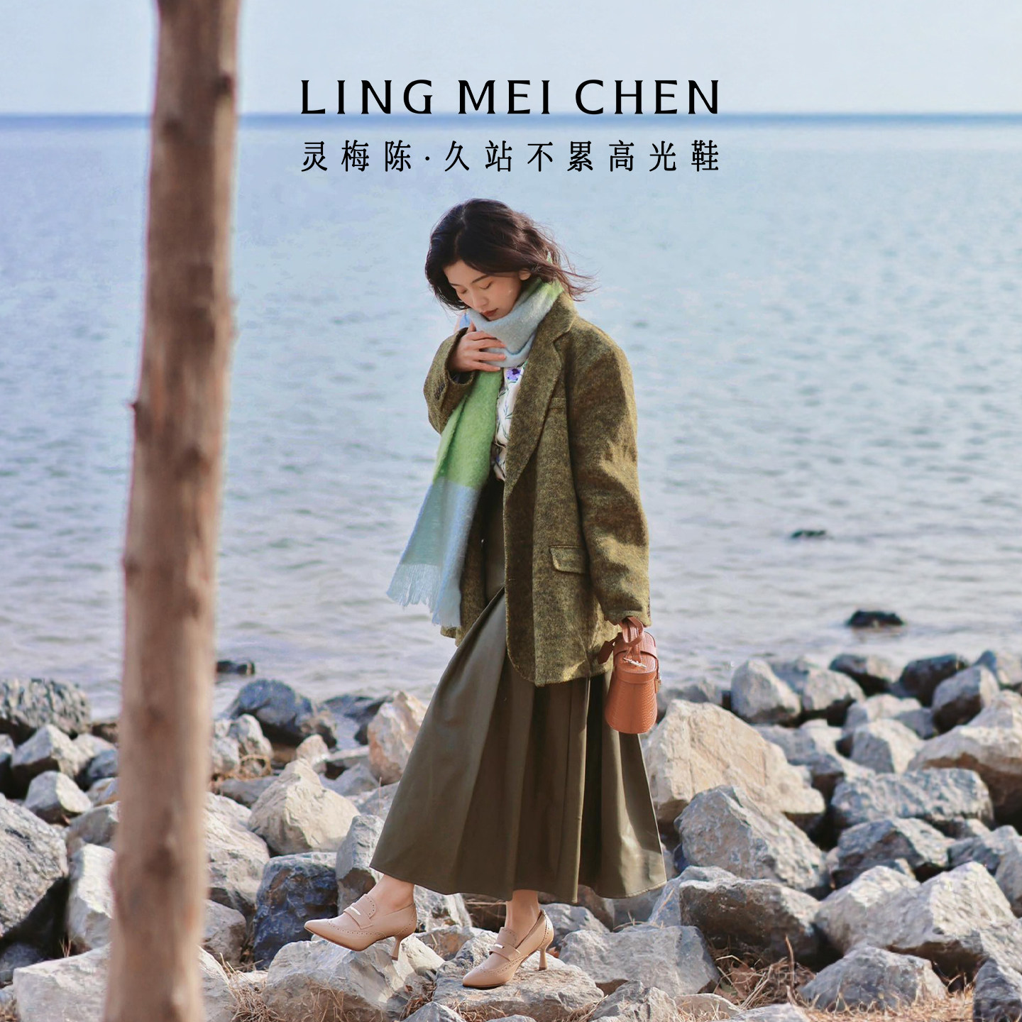 灵梅陈高光鞋酒杯跟深口单鞋春秋高跟鞋英伦风布洛克尖头皮鞋女鞋,淘宝优惠券,粉丝福利购,淘宝优惠卷