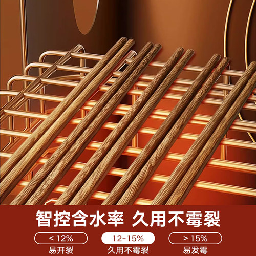炊大皇家用高档鸡翅木筷子2025新款抗菌防霉无漆无蜡食品级家庭 - 图3