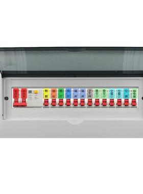 极速电箱三色标识l配电箱开关标识贴家用电表箱空开贴标签告示贴