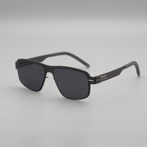 德国设计无螺丝太阳镜尼龙眼镜片可配偏光近视有度数墨镜AMG09 - 图2