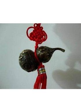 葫芦风水摆件铜葫芦镇宅招财八卦葫芦摆件办公室门厅饰品床头桌面