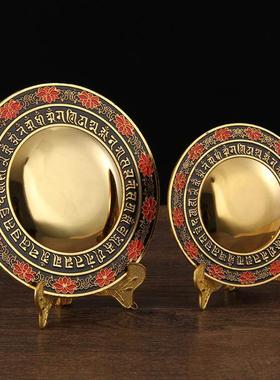 准提镜合金密宗法器唐密供佛用品准提母宝镜摆件