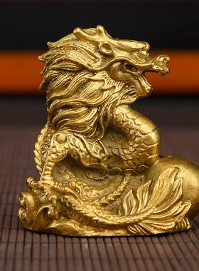 缠金阁纯铜十二生肖摆件全套铜狗鼠铜牛鸡蛇马虎兔龙羊猴猪工艺品