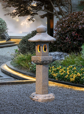 速发石灯笼仿古中式户外庭院灯太墅能园布置景观灯装饰草坪灯别花