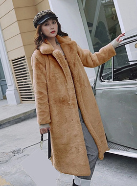 极速New Women Autumn Wintevr Furry Warm Fur Outerwear Fashio