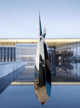 极速不锈钢镜面雕塑定制金属镂空发光F天鹅动物摆件装饰酒店营销