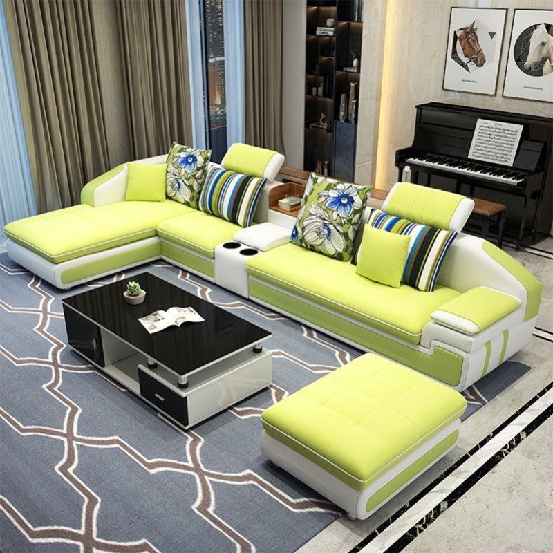 极速布艺沙发简约现代客r厅大小户型可拆洗北欧乳胶皮布沙发组合,淘宝优惠券,粉丝福利购,淘宝优惠卷