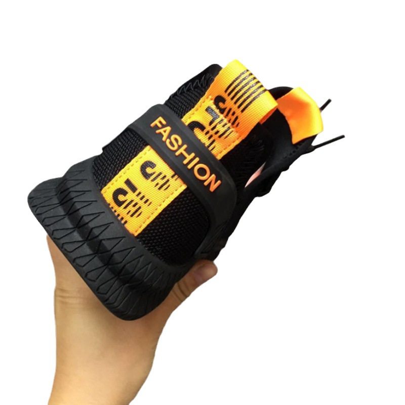 外贸男鞋2025春季飞织网面跑步鞋男士休闲鞋时尚学生运动鞋,淘宝优惠券,粉丝福利购,淘宝优惠卷