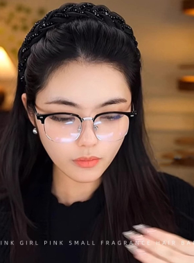 巴黎王妃麻花辫发箍女2025新款