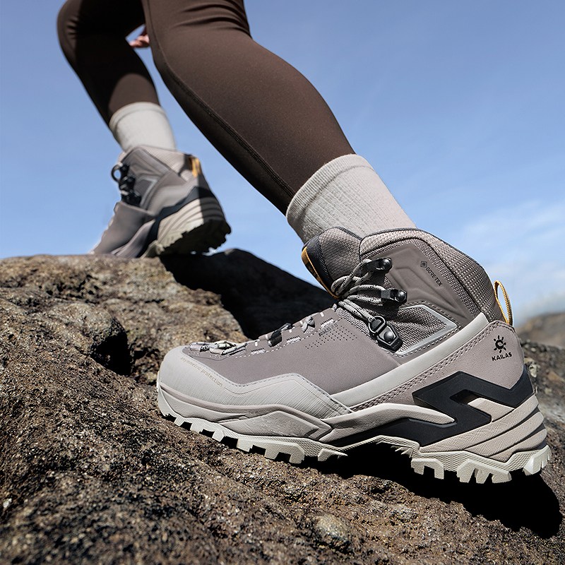 KAILAS凯乐石MT5-3 GORE-TEX中帮防水透气V底户外登山徒步鞋女 - 图1