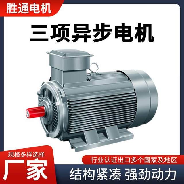 Variable multi-speed motor 160L-6 variable frequency speed control braking motor Three-phase asynchronous motor Motor