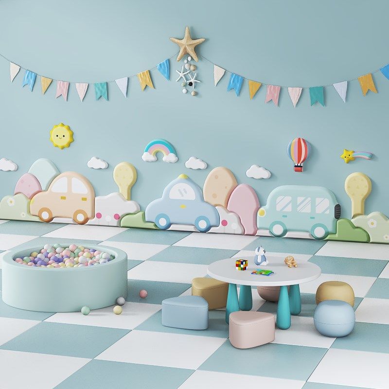 极速榻榻米墙围软包儿童房u卡通防撞汽车软包贴床头板靠背床围墙,淘宝优惠券,粉丝福利购,淘宝优惠卷