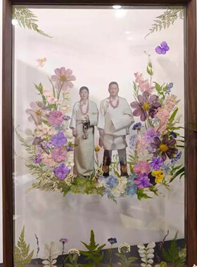 DIY结婚签到板送朋友礼物