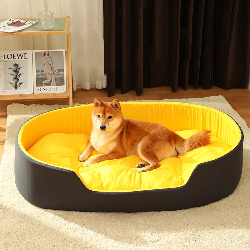 速发Pet Dog Bed Wm Cushio  a dium Lge Dogs eepi - 图2