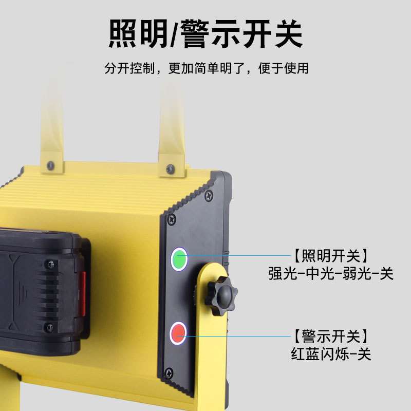 工作灯手提应急灯led充电大容量户外工程照明投光灯LED应急便携式 - 图1