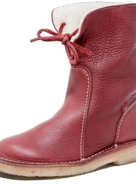 极速Snobw boots women winter down 2021 new fur one white fil