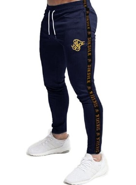 极速Mens JoggersSweatpants Sik SilkF Fitness Elastic Trouser