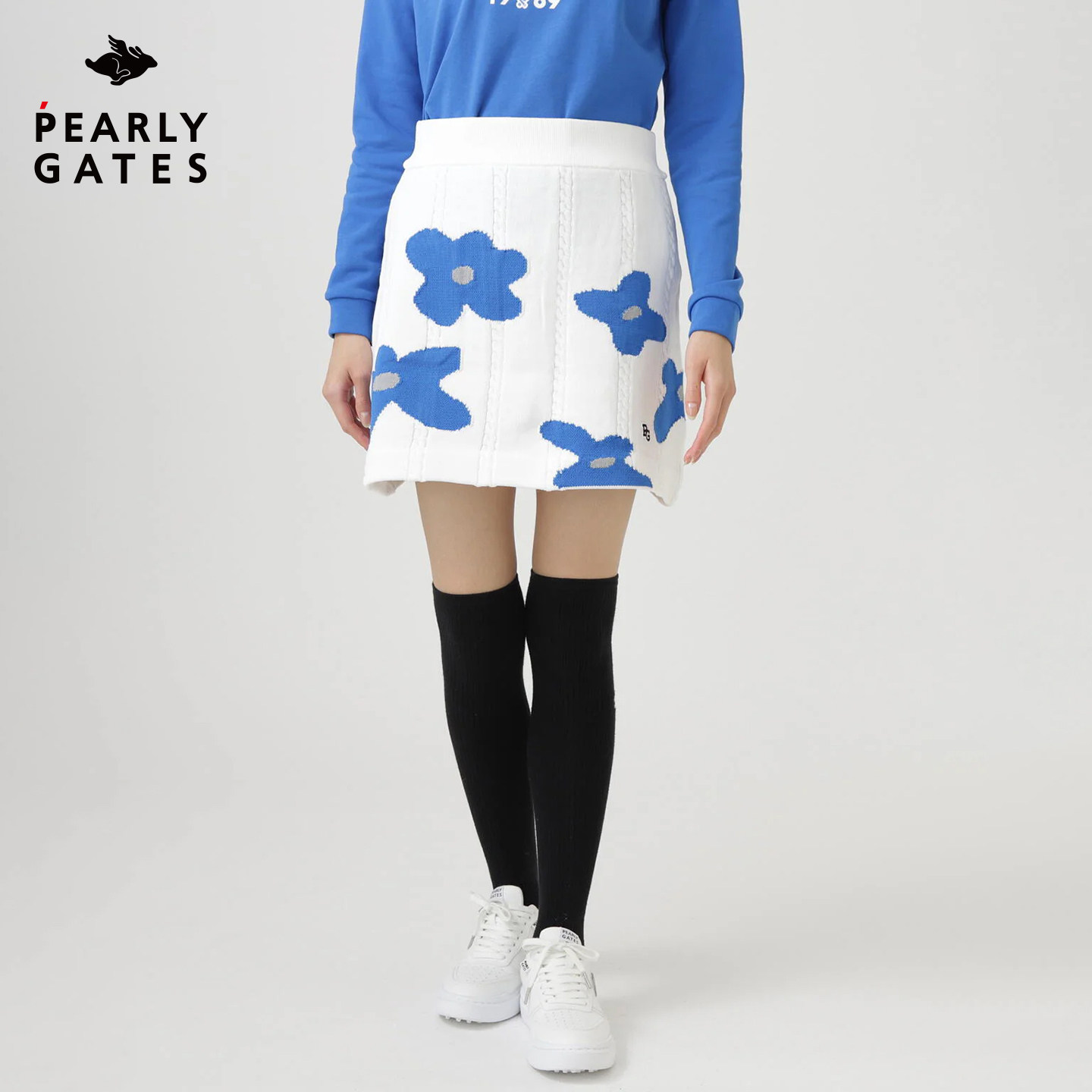 PearlyGates高尔夫服装女装PG秋冬新款女士针织裙时尚保暖半身裙,淘宝优惠券,粉丝福利购,淘宝优惠卷
