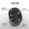 1 piece three-compartment chopstick holder