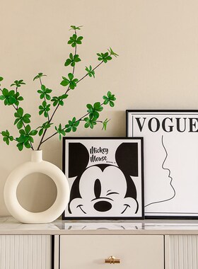 速发奶油风入户玄关电视柜装饰摆件客厅家居居装软迁新乔礼物