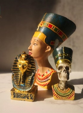 速发金及模型房身人面像方尖碑纪念摆件法老木乃伊儿童狮埃字塔装