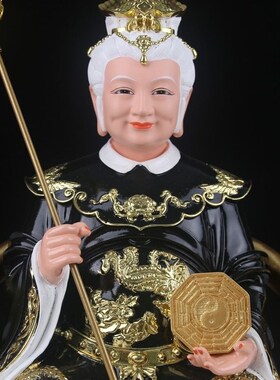 速发无极老母神像家用供圣佛像无声老母骊树老母三奉母白玉奶奶山