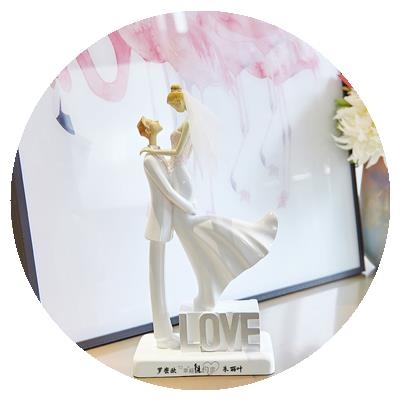 速发结婚礼哥意蜜新婚送礼品送新人物哥嫂子朋友创闺装饰摆件