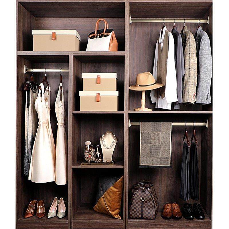 简约现代轻奢售楼部样板房衣帽间衣柜软装饰品衣服收纳盒摆件套装 - 图3