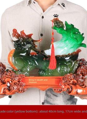 引进财富瑰宝皮秀饰品店开业礼品桌饰乔迁家居客厅酒柜工艺装饰品