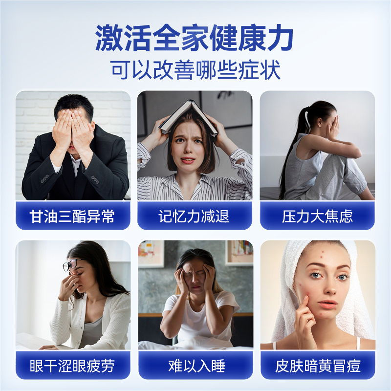 Mayla Deep Sea Sustained Release Fish Oil Omega3 Omega3 High Purity EPA+DHA Protects the Health of Cardiac and Cerebrovascular