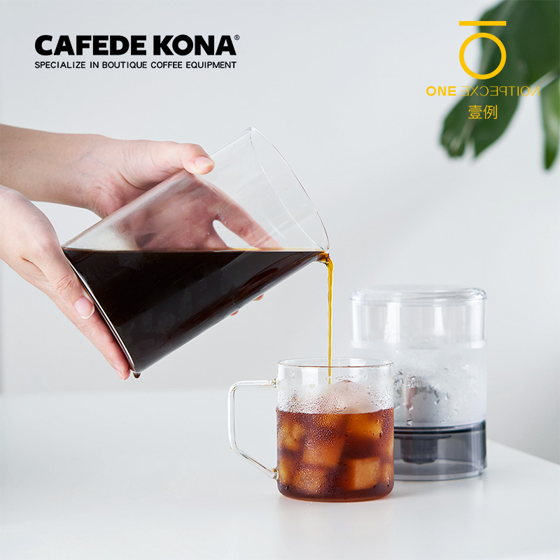 CAFEDE KONA冰滴咖啡壶冰水冷萃壶玻璃家用滴滤式冰酿冷泡茶hero - 图3