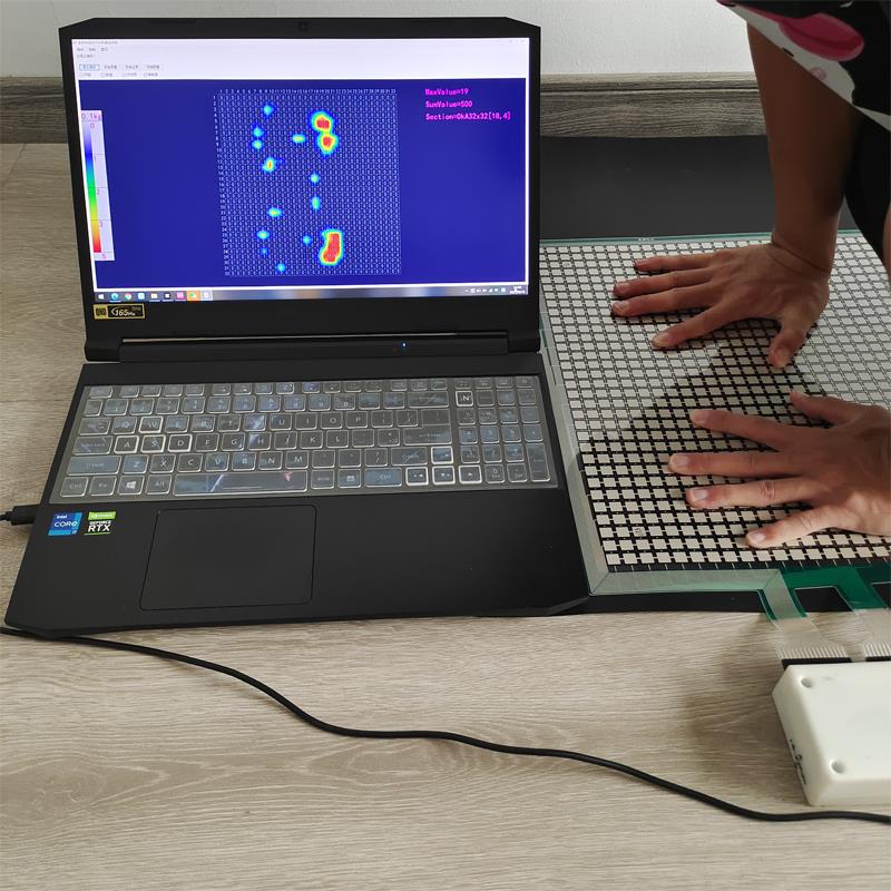 M3232L大幅面压阻分布式柔性薄膜压力感测器及测试系统 数据采集 - 图0