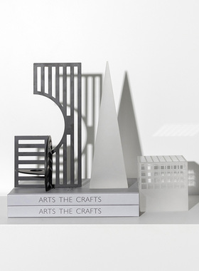 极速装饰推荐格子水m晶桌面摆件装饰品样板间创意客厅房间简约北