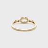 Akado Swaying Light Alloy Set Labradorite Ring