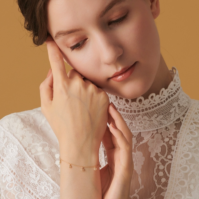 agete/阿卡朵【中国限定】6月诞生石月光石手链 - 图2