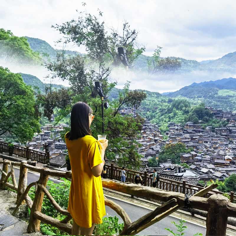 贵州旅游六天五晚纯玩团黄果树瀑布西江千户苗寨梵净山飞猪旅行团 - 图1