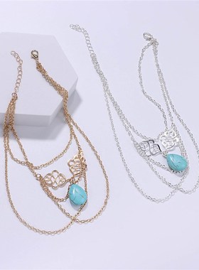 极速流苏臂链臂环饰m品臂钏臂镯大臂胳膊手臂装饰金属配饰臂饰手