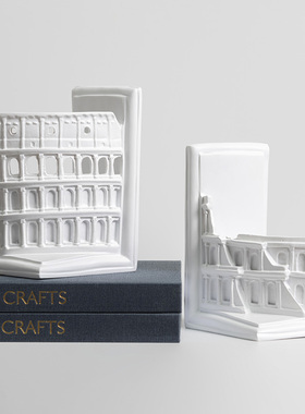 新品装饰推荐艺术书房书靠摆件酒店样板房电视柜家V居客厅酒柜北