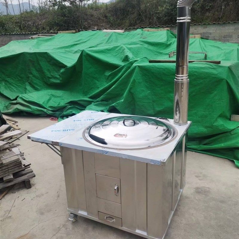 极速农村柴火g竈家用室内户外加厚不锈钢柴火竈土竈土炉大铁锅竈,淘宝优惠券,粉丝福利购,淘宝优惠卷